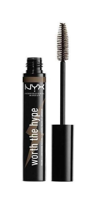 Nyx Worth The Hype Hacim Veren Brownish Black Maskara