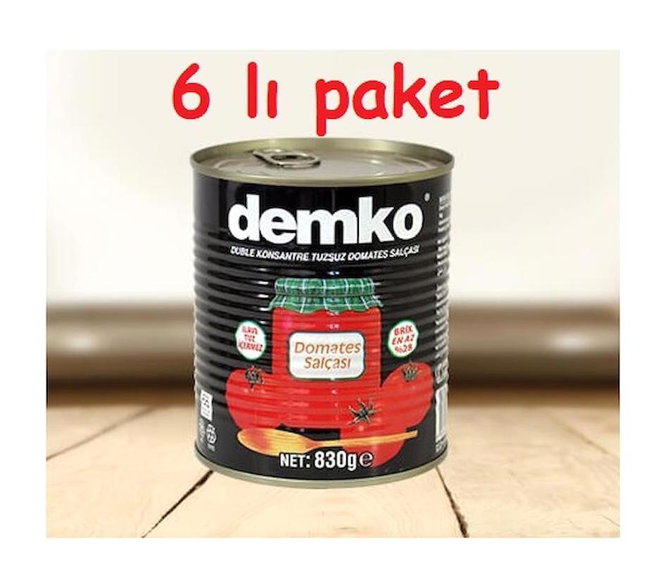 Demko Domates Salçası 6x830 gr