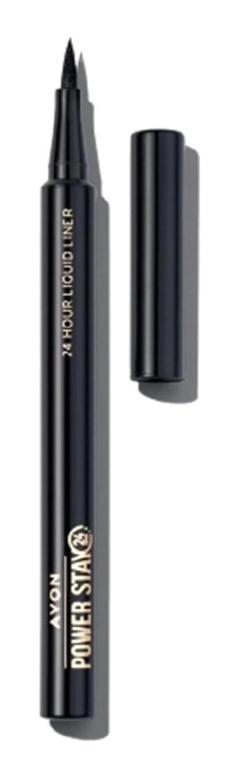 Avon Power Stay Suya Dayanıklı Mat Siyah Kalıcı İnce Uçlu Likit Eyeliner