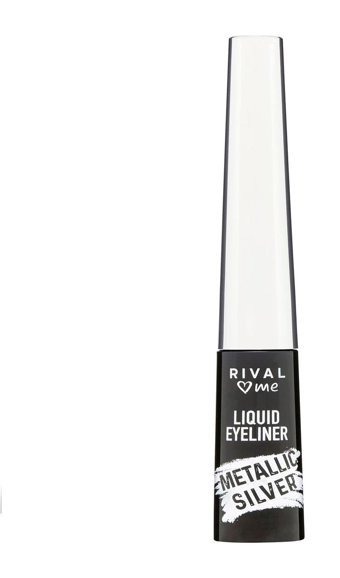 Rival Loves Me No06 Mat Gümüş İnce Uçlu Likit Eyeliner