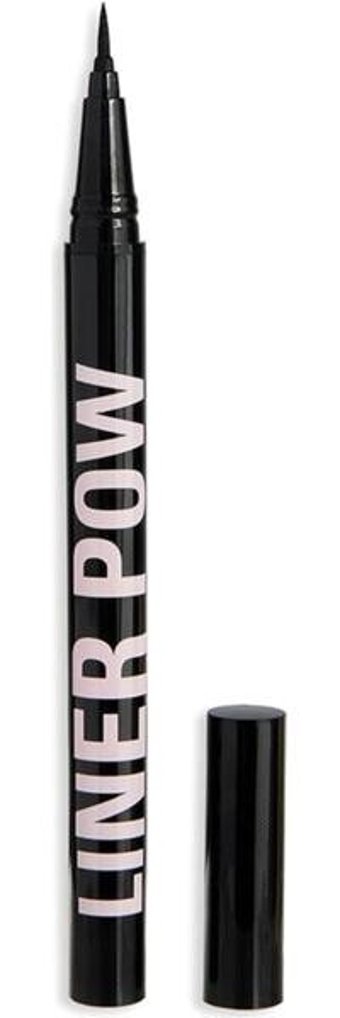 Revolution Lıner Pow Suya Dayanıklı Siyah Kalıcı İnce Uçlu Likit Eyeliner