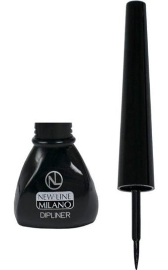 New Line Milano Dipliner Siyah İnce Uçlu Likit Eyeliner