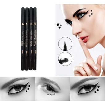 Ronassi Desenli 3230 Çift Taraflı Siyah Kalın Uçlu Kalem Eyeliner