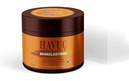 Heritage Carrot Bronzer Havuç Yağı Vücut İçin Bronzlaştırıcı Krem 100 ml