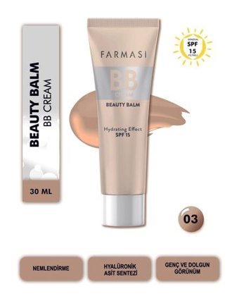 Farmasi Hydrating Effect No:03 Tüm Ciltler İçin BB Krem Orta Ton