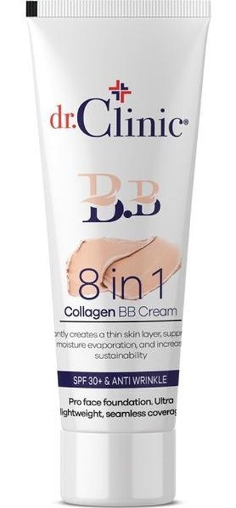 Dr.Clinic 8in 1 Collagen Tüm Ciltler İçin BB Krem Orta Ton