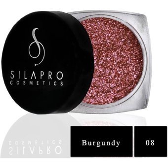 Silapro Cosmetics SP08 Jel Glitter Tekli Far Pembe