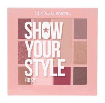 Show By Pastel Rosy 465 Toz Mat-Işıltılı Far Paleti