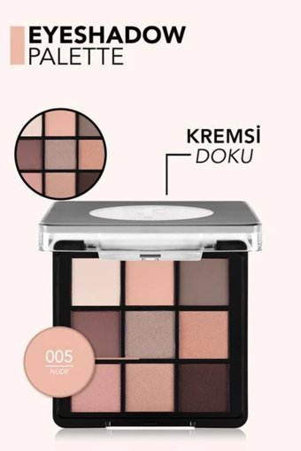 Flormar No:005 Toz Mat Far Paleti Nude