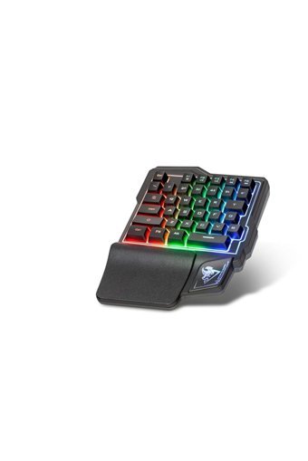 Hadron Novator G506 Işıklı Ergonomik Siyah Kablolu Klavye Mouse Seti