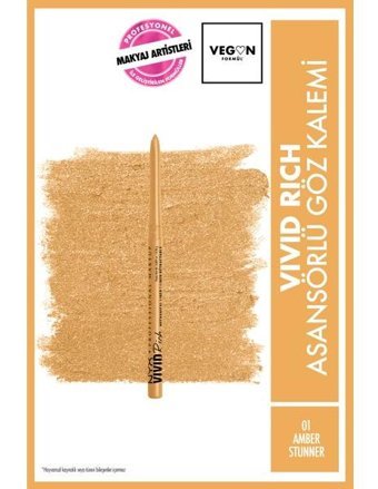 Nyx No:01 Asansörlü Mat Amber Stunner Göz Kalemi