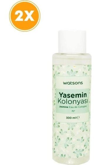 Watsons Yasemin Çiçeği Kolonya 2x300 ml