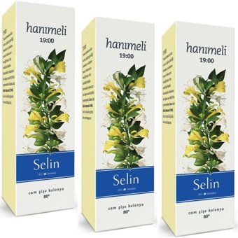 Selin Hanımeli Kolonya 3x180 ml