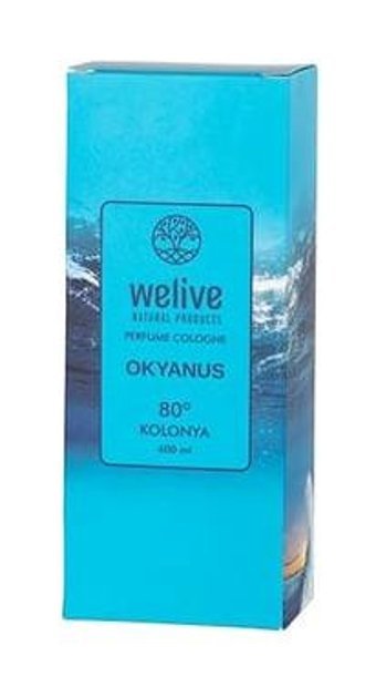 Welive Okyanus Esintisi Cam Şişe Kolonya 400 ml