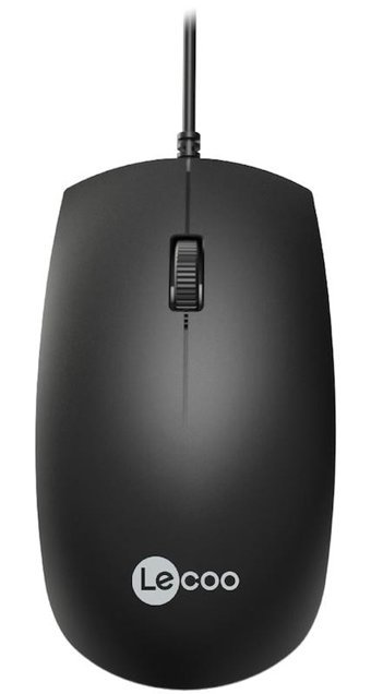 Lenovo Lecoo MS100 Kablolu Siyah Optik Mouse