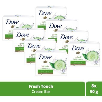 Dove Beauty Cream Bar Go Fresh Touch Salatalık-Yeşil Çay Sabun 8x90 gr