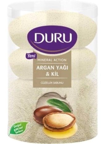 Duru Mineral Action Argan Yağı-Kil Sabun 12x400 gr