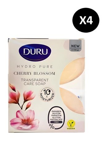 Duru Hydro Pure Sakura Çiçeği Sabun 8x135 gr