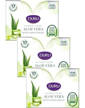 Duru Hydro Pure Organik Aloe Vera Sabun 6x150 gr