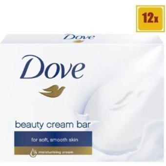 Dove Beauty Cream Bar For Soft-Smooth Skin Sabun 12x100 gr