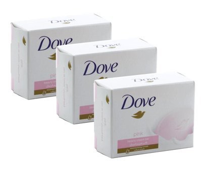 Dove Pink Beauty Cream Bar Sabun 3x100 gr