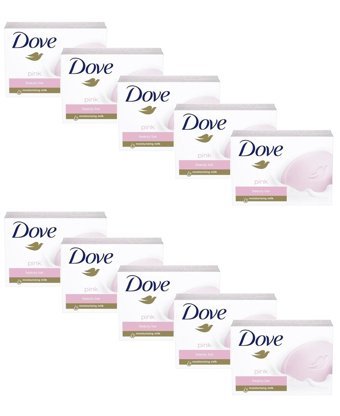 Dove Pink Beauty Cream Bar Sabun 10x100 gr