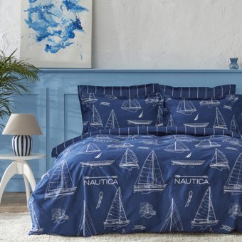 Nautica Home Marine Life %100 Pamuk Tek Kişilik Nevresim Takımı