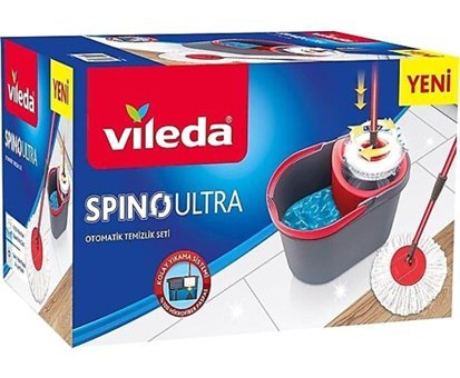 Vileda Spino Ultra Otomatik Mikrofiber Paspas Temizlik Seti