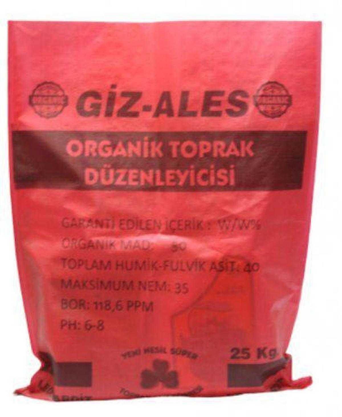 Giz Fülvik Asit-Hümik Asit Toprak Katı Gübre 25 kg