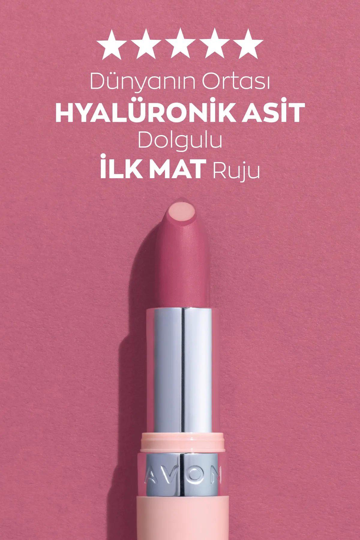 Avon Pink Kalıcı Mat Krem Lipstick Ruj