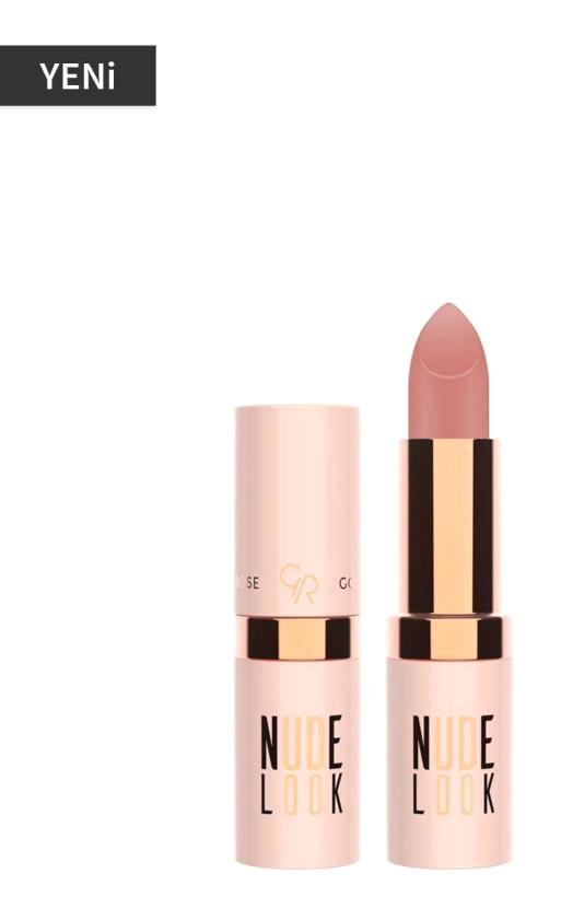 Golden Rose 01 Coral Nude Kalıcı Mat Krem Lipstick Ruj