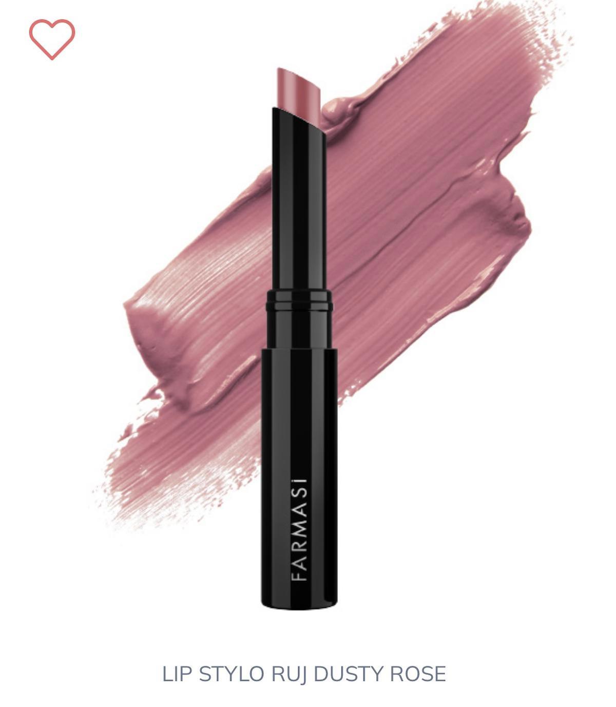 Farmasi Dusty Rose Parlak Krem Lipstick Ruj