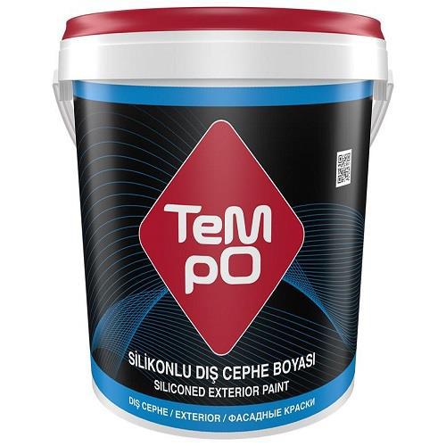 Tempo Silikonlu Dış Cephe Boyası 20 kg Beyaz