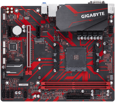 Gigabyte B450M Gaming B450 AM4 Soket DDR4 3200 Mhz Overclock ATX Masaüstü Bilgisayar AMD Uyumlu Anakart