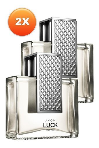 Avon Luck EDT Çiçeksi Erkek Parfüm 2 x 75 ml