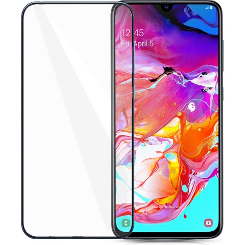 Buff Samsung Galaxy A70 Silikon Parlak Ekran Koruyucu