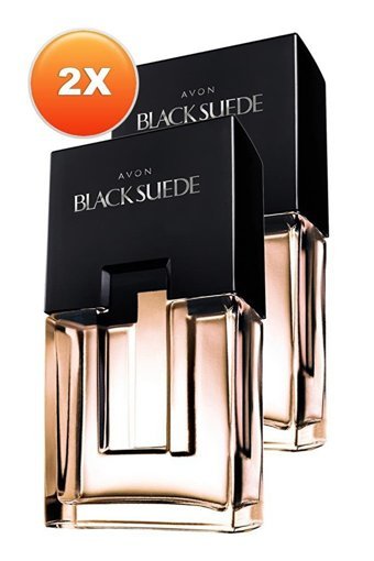 Avon Black Suede Afrodizyak Etkili EDT Çiçeksi Erkek Parfüm 2 x 75 ml