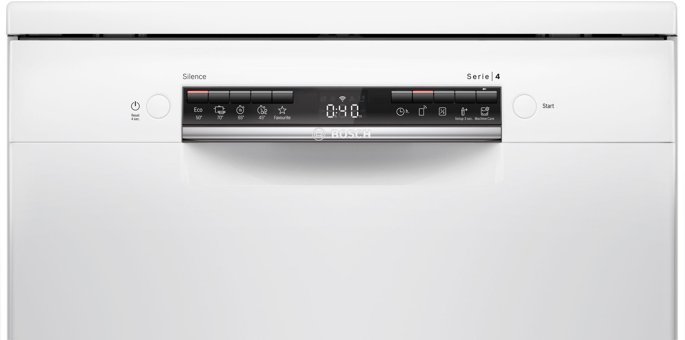 Bosch SMS4IKW51T 5 Programlı D Enerji Sınıfı 13 Kişilik Akıllı Wifili Çekmeceli Beyaz Solo Bulaşık Makinesi