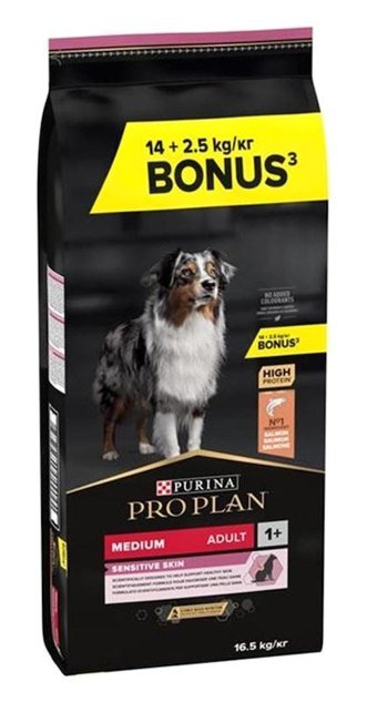 Pro Plan Medium Somonlu Yetişkin Kuru Köpek Maması 16.5 kg