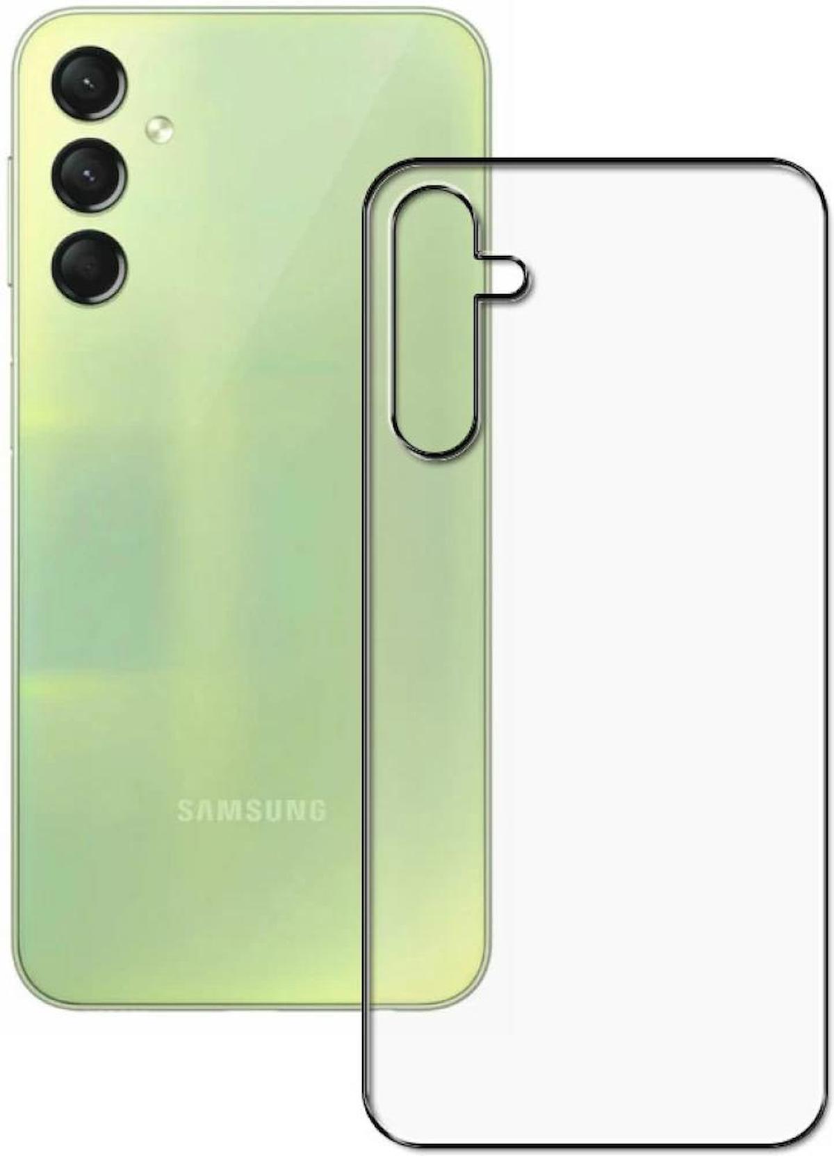 Ecr Mobile Samsung Galaxy A24 Kırılmaz Nano Cam Ekran Koruyucu