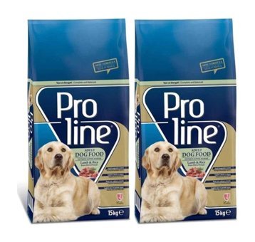 Pro Line Kuzu Etli Ve Pirinçli Kuzu Etli-Pirinçli Yavru Kuru Köpek Maması 2x15 kg