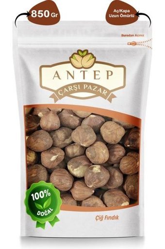 Antep Çarşı Pazar Çiğ Fındık 850 gr