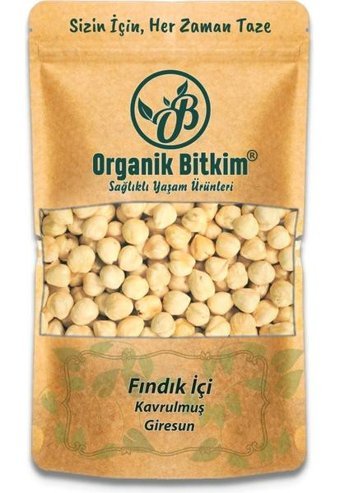 Organik Bitkim Kavrulmuş Fındık 250 gr