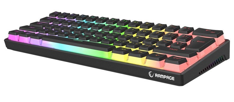 Rampage Radiant K11 Q RGB Red Switch Kablolu Çok Renkli Mekanik Gaming Klavye