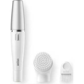 Braun FaceSpa SE810 Yüz Epilasyon Aleti + Temizleme Cihazı Gri