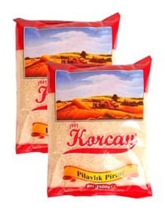 Korcan Pilavlık Pirinç 2x2.5 kg