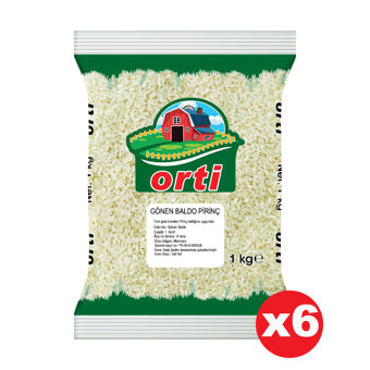 Orti Baldo Pirinç 6x1 kg