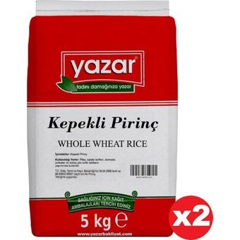 Yazar Kepekli Pirinç 2x5 kg