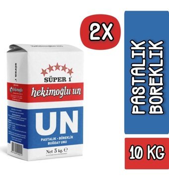 Hekimoğlu Pastalık Böreklik Buğday Unu 2x5 kg