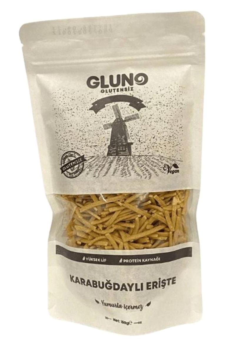 Gluno Glutensiz Karabuğdaylı Erişte 150 gr